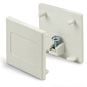 3-phase CLASSIC - endcap, 1 piece, white