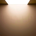 ISOLED Panel de LED frameless, regulable 50W 4700lm 2700K 120� 120� CRI 80