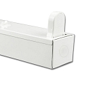 Clip de soporte, blanco