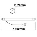 ISOLED Tubo LED T8 HIGHLINE+ G13 33W 4300lm 6000K 120� CRI >82 
