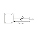 Distribuidor MiniAMP 2 polos, blanco
