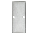 Tapa final HIDE DOUBLE, aluminio