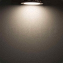 ISOLED downlight flat, dimmable IP42, silver dimmable