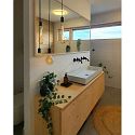 ISOLED Filamento de alumbrado decorativo VINTAGE LINE WATERDROP conmutable E27 3,8W 240lm 2200K 360� CRI >90 