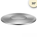 Luminaria empotrable en suelo ROUND � 55MM 30� r�gido, pasable, sin fuente de alimentaci�n IP67, plata 