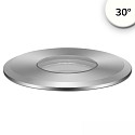 Luminaria empotrable en suelo ROUND � 55MM 30� r�gido, pasable, sin fuente de alimentaci�n IP67, plata 