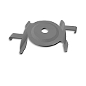 mounting bracket Z52 / LAMP30 V2, silver