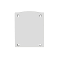 Tapa final EC116 (LAMP30 V1+V2) juego de 2, blanco