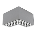 ISOLED L-connector LAMP40, silver