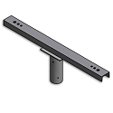 traverse 2-fold, grey