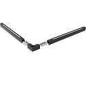ISOLED Conector en L LINKLINE50, negro