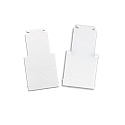 end cap TRACK48 (H50) with cover, white