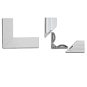 ISOLED Marco empotrable LED PANEL 308x1550, blanco