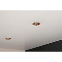 ISOLED Proyector empotrado BACK68 giratorio IP20, dorado rojizo regulable