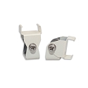 ISOLED Clip de soporte girable Z61 SURF12/DIVE12/ECK10 giratorio, blanco