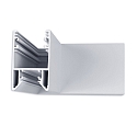 ISOLED Conector en L HALON simple, plata