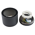 ISOLED Luminaria de superficie GX53 GX53 IP54, antracita 