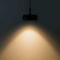 ISOLED Luminaria colgante de ra�l TRACK48 CIRCLE IP20, negro regulable