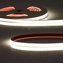 Tira LED completamente siliconada  FC930 FLEXTUBE 240LED/M - 250CM / 2XMINIAMP con enchufe �palo, transparente, blanco