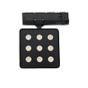3-phase spot MATRIX swivelling, rotatable IP20, black 