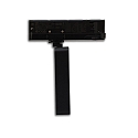 3-phase spot MATRIX swivelling, rotatable IP20, black dimmable