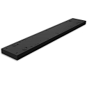 ISOLED Luminaria de techo POWER SWITCH 120x20 IP40, negro regulable