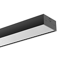 ISOLED Luminaria de techo POWER SWITCH 120x12 IP42, negro 