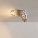 ISOLED recessed luminaire SPHERE swivelling, rotatable IP54, white dimmable 10W 500lm 2700K CRI 90-100