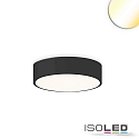 Luminaria de techo DN400 IP44, negro regulable