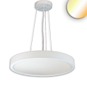 Luminaria colgante DN1000 IP44, blanco regulable