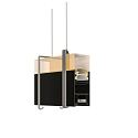 ISOLED Soporte HALON Z65, plata