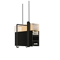 ISOLED Soporte HALON Z65, negro
