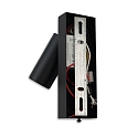 ISOLED Luminaria para leer con conexi�n USB, negro 