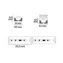 Tira LED completamente siliconada FW1903S SPI FLEXTUBE 6LED/IC blanco