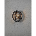 Luminaria de pared para exteriores ODEN con enchufe E27 IP23, �palo, negro