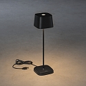 Konstsmide Recubrimiento CAPRI regulable IP54, negro regulable