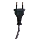 anne light & home Luminaria de pared FJORGARD con brazo articulado, ajustable E27 IP20, negro mate