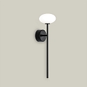 LEDS C4 bath luminaire BLOOM switchable IP44, black
