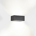 outdoor wall luminaire NEMESIS LED -  7x17CM up / down, small, switchable IP65, anthracite 