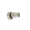 Luminaria de pared directa GX53 IP20, mate, satinado, tit�n