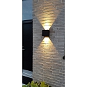 Lumexx Luminaria de pared para exteriores ARCA XL W150 IP65, negro regulable