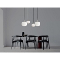 Lumexx Luminaria colgante CUSCINO SMALL G9 IP20, lat�n, negro