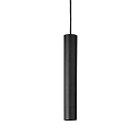 Luminaria colgante TUBE PENDANT GU10 IP20, negro
