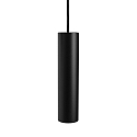 Luminaria colgante TUBE FLEX S25 GU10 IP20, negro