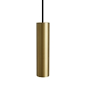 Luminaria colgante TUBE FLEX S25 GU10 IP20, lat�n