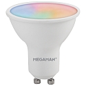 Foco LED PAR16 MATTER PAR16 100� RGB+CCT+DIM CCT Switch, RGBW, controlable por Matter PAR16 mate GU10 4