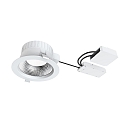 Luminaria empotrable para techos FILA DALI FR 90� � 172MM redondo, r�gido, controlable por DALI, conmutable IP54