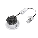 Megatron recessed downlight MTP FILA UGR �172MM rigid, CCT Switch, UGR < 19, multipower IP54/IP20, white 