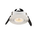 Luminaria empotrable para techos LED MINI SPOT 40SR 350MA plano, giratorio, conmutable IP20, blanco regulable