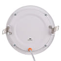 nobil� Downlight empotrable LED PANEL FLAT 145 R SCCT DIM C redondo, CCT Switch IP44, blanco regulable